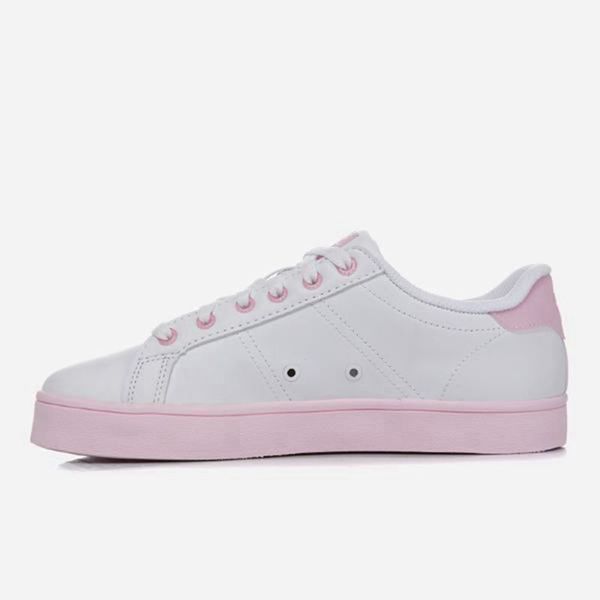 Tênis Baixos Fila Mulher Branco/Rosa - Fila Court Deluxe Portugal Lojas,KNRM-68291